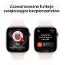 Apple Watch Series 11 GPS, koperta 46 mm z aluminium w kolorze różowego złota, pasek sportowy w kolorze łagodnego różu - rozmiar